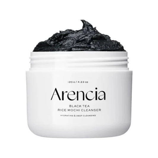 {Arencia} Black Tea Rice Mochi Cleanser - 120g