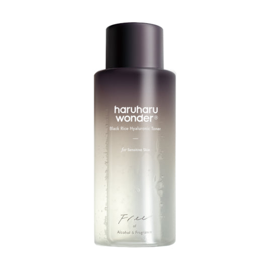 {Haru Haru Wonder} Black Rice Hyaluronic Toner - Fragrance Free - 150ml